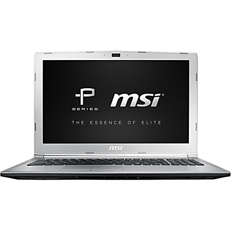 MSI® PL62 7RD-017 Laptop With Backpack Included, 15.6" Screen, Intel® Core™ i7, 8GB Memory, 256GB Solid State Drive, Windows® 10 Pro