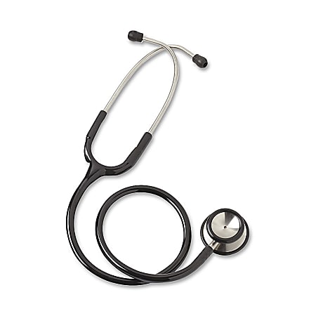 Medline Accucare Stethoscope - Black - Adult Medline Accucare Stethoscope - Black - Adult