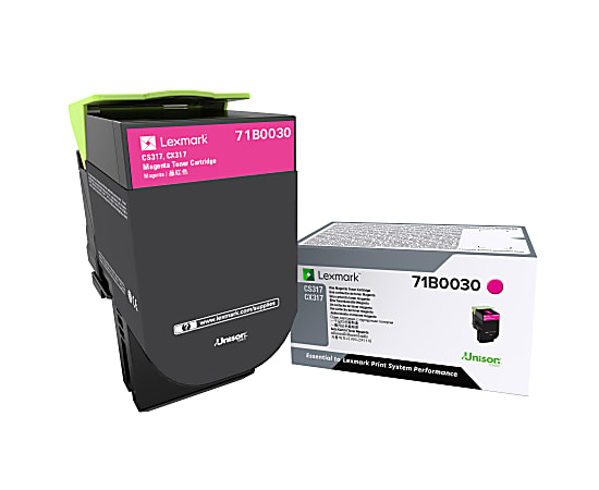 Lexmark™ 71B0030 Magenta Toner Cartridge
