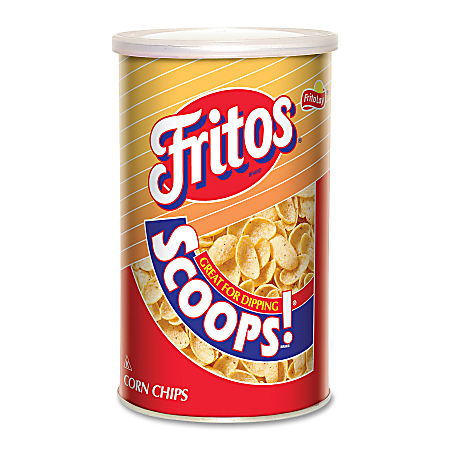 FRITOS® SCOOPS!® Corn Chips, 5.5 Oz, Pack Of 12