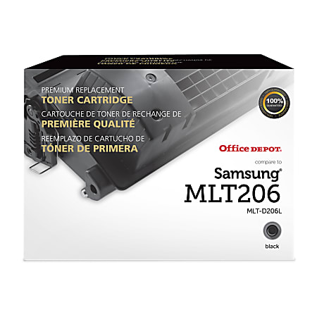 Office Depot® Brand ODMLT206 Remanufactured Black Toner Cartridge Replacement for Samsung MLT-206