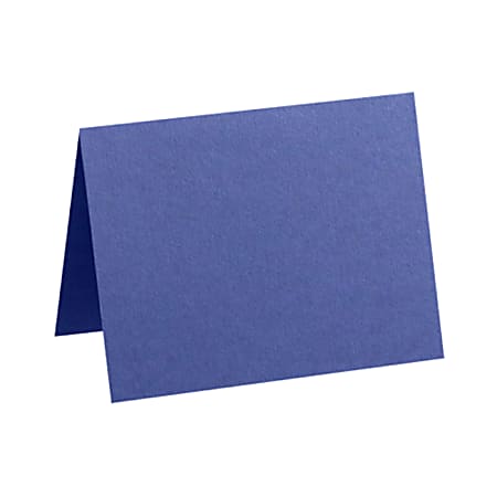 LUX Folded Cards, A6, 4 5/8" x 6 1/4", Boardwalk Blue, Pack Of 500