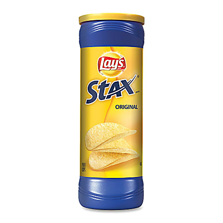 LAY'S® STAX® Original Flavored Potato Crisps, 5.75 Oz, Pack Of 17