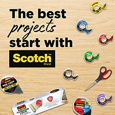 Scotch Expressions Masking Tape, 3 Core, 0.94 x 20 yds, Red, Green, Yellow, 3 Rolls/Pack