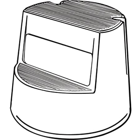 Rubbermaid rolling online step stool