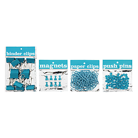 Fashion Magnets, Teal, Pack Of 8