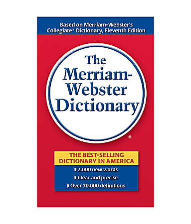 Merriam-Webster's Dictionary, Pack Of 3