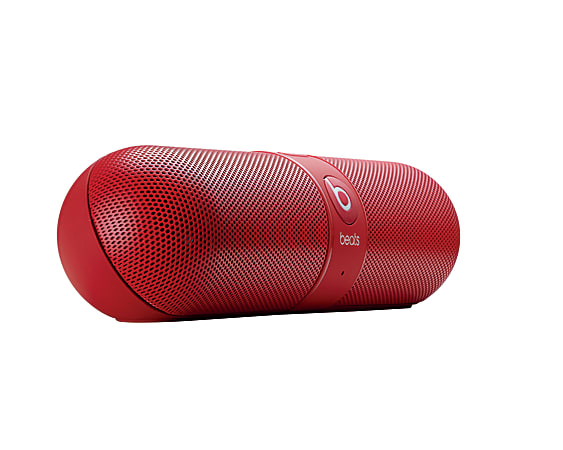Beats Pill 2.0 Portable Stereo Speaker Red - Office Depot