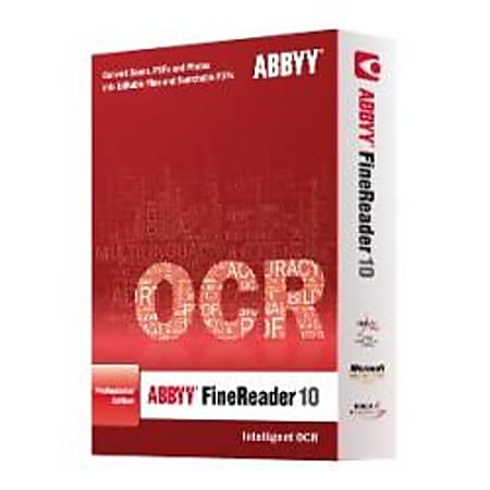 Abbyy FineReader v.10.0 Professional Edition - 1 User