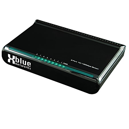 XBLUE® Networks X-50 VoIP 8-Port Network Switch