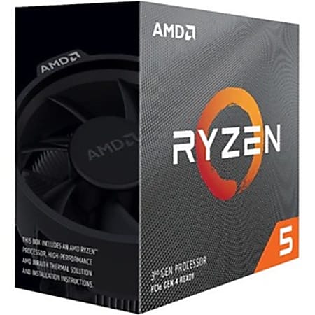 AMD Ryzen 5 (3rd Gen) 3600 Hexa-core (6 Core) 3.60 GHz Processor - 32 MB L3 Cache - 3 MB L2 Cache - 64-bit Processing - 4.20 GHz Overclocking Speed - 7 nm - Socket AM4 No Graphics - 65 W - 12 Threads