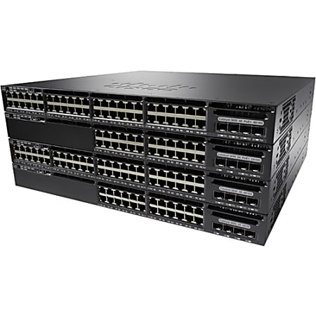 Cisco Catalyst WS-C3650-24TD Ethernet Switch - 24 Ports - Manageable - 10/100/1000Base-T - 3 Layer Supported - 1U High - Rack-mountable - Lifetime Limited Warranty