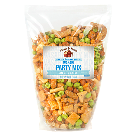 Office Snax Sweet And Spicy Wasabi Party Mix, 22 Oz Bag