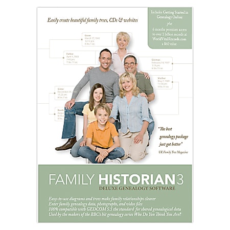 Family Historian 3, Traditional Disc