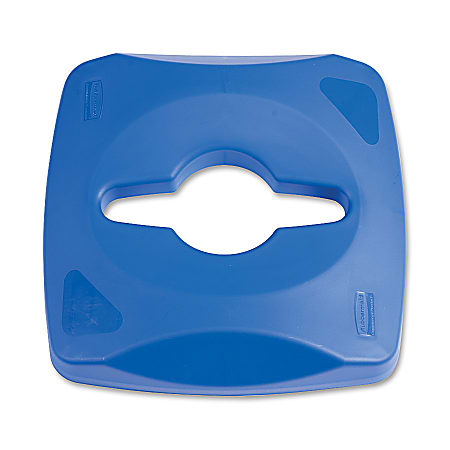 Rubbermaid® Square Recycling Container Combo Lid