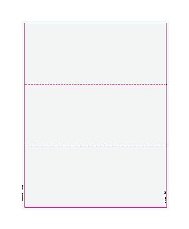 TOPS™ W-2/1099 Laser Tax Forms, BL1099, Blank, 3-Down, Pack Of 50