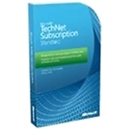 Microsoft TechNet Subscription Standard 2010 - Subscription License - 1 User