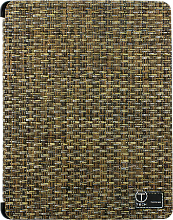 T-Tech™ by Tumi® Pattern Portfolio Cases For iPad® 2/3/4, Brown Wicker