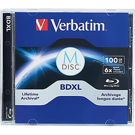 Verbatim M DISC BDXL - 6x - 100
