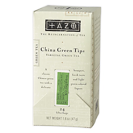 Tazo® Green Tips Tea Bags, Box Of 24