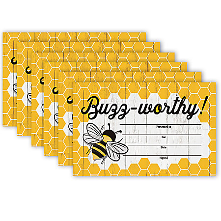 Eureka Recognition Award, The Hives, 36 Per Pack, Set Of 6 Packs