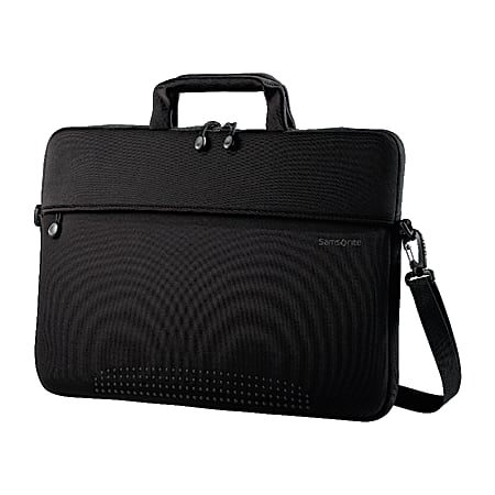 Samsonite® Laptop Shuttle, 10.75" x 15.8" x 1", Black