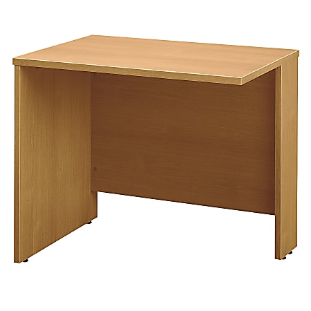 Bush Business Furniture Components Return Bridge, 36"W, Light Oak, Standard Delivery