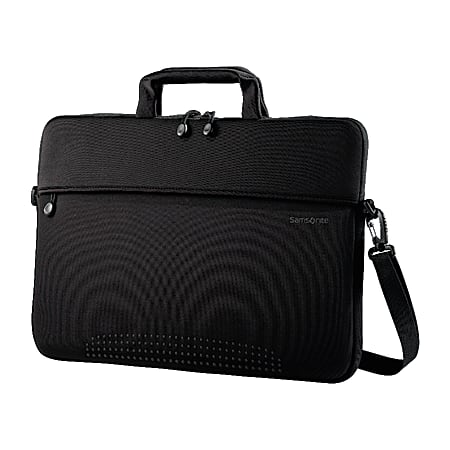 Samsonite® Laptop Shuttle, 10.5" x 14.5" x 1", Black