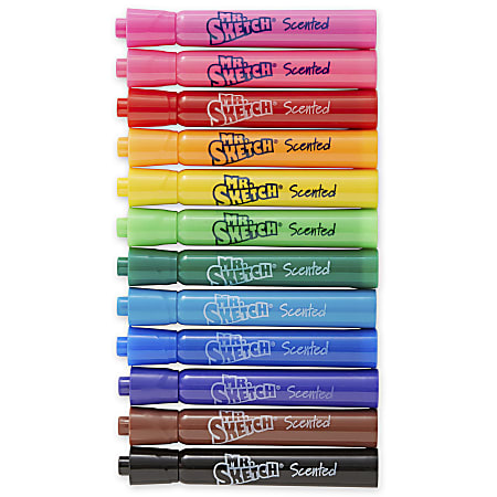 Mr. Sketch Scented Stix Markers 10-Color Set