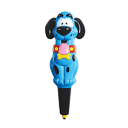 Educational Insights Hot Dots® Jr. Ace the Talking, Teaching Dog® Pen, 6", Black/Blue