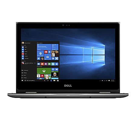 Dell Inspiron 13 5000 13-5378 13.3" 16:9 2 in 1 Notebook - 1920 x 1080 Touchscreen - TrueLife, In-plane Switching (IPS) Technology - Intel Core i5 (7th Gen) i5-7200U Dual-core (2 Core) 2.50 GHz - 4 GB DDR4 SDRAM - 128 GB SSD - Convertible - Dark Gray, Matte Black
