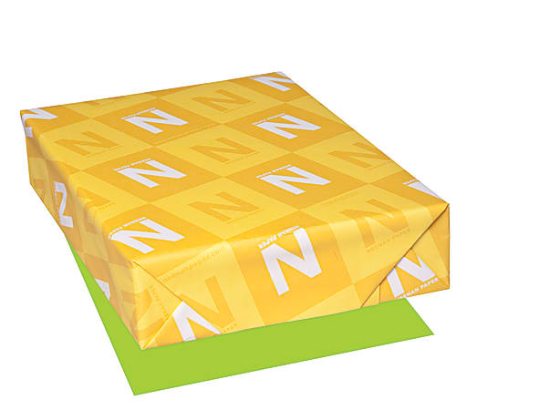 Astrobrights® Color Multi-Use Printer & Copy Paper, 1 Ream, Terra Green, Letter (8.5" x 11"), 500 Sheets Per Ream, 28 Lb, 94 Brightness