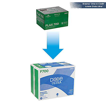 Disposable food outlet service towels