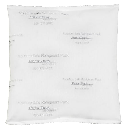 Tech Pack™ Moisture Safe Film Pouches, 6 1/4"H x 6"W x 1"D, White, Case Of 36