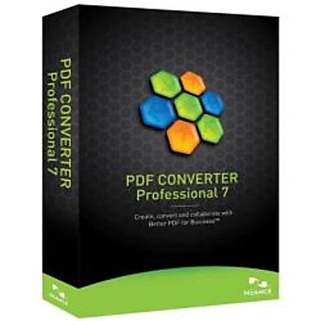 Nuance PDF Converter Professional v.7.0 - Complete Product - 1 User