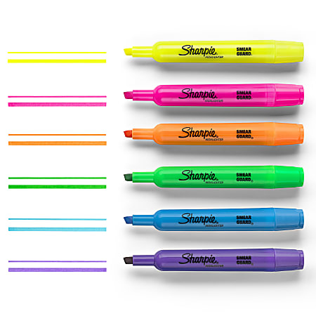 Sharpie Peel Off China Markers Yellow Pack Of 12 - Office Depot