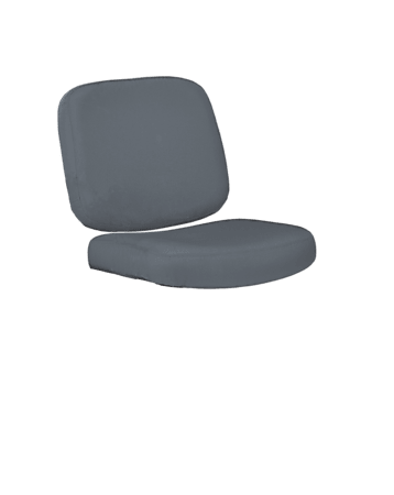 OFM Guest Reception Chair, Gray/Black