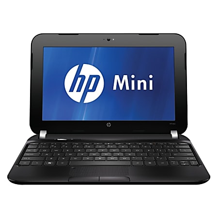 HP Mini 1104 A7K69UT 10.1 LED Netbook Intel Atom N2600 1.6GHz Black Office Depot