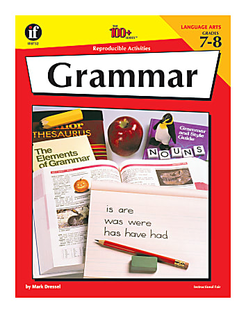 Instructional Fair Book The 100 Plus Series, Grammar, Grades 7 - 8