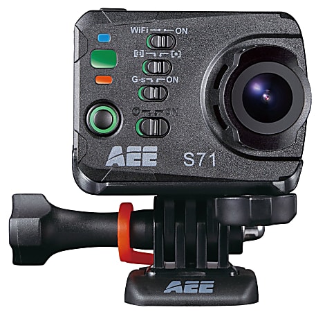 AEE Technology AEE S71 Shoot And Share Action Camera, Black