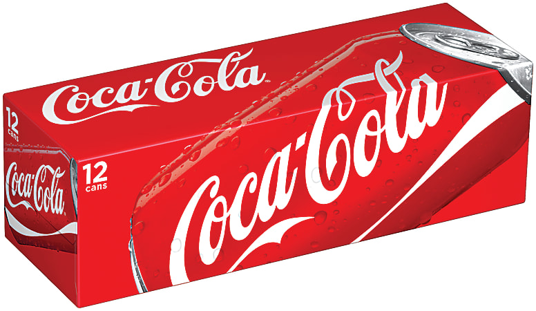 Coca Cola Fridge Pack 12 Oz. Pack Of 12 - Office Depot