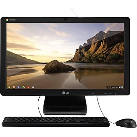 LG Chromebase 22CB25S-B All-in-One Computer - Intel Celeron 2955U 1.40 GHz - 4 GB DDR3L SDRAM - 16 GB SSD - 21.5" 1920 x 1080 - Chrome OS - Desktop - Black
