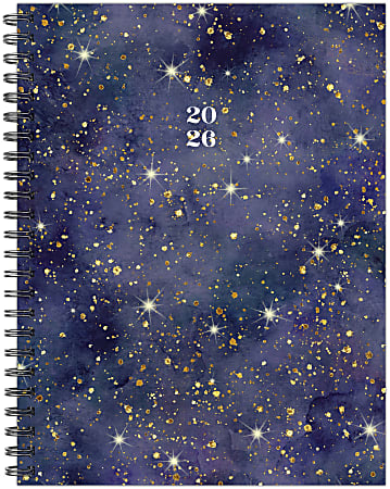 2026 Willow Creek Press Softcover Weekly/Monthly Planner, 6-1/2" x 8-1/2", Starry Night, January To December, 56691