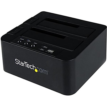 StarTech.com SATA Hard Drive HDD Duplicator Dock - eSATA USB