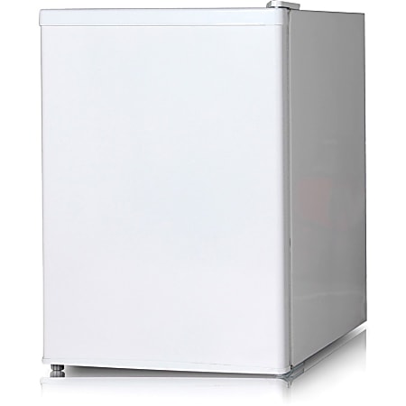 Midea WHS-87LSS1 Refrigerator - 2.40 ft³ - Reversible - 120 V AC - 70 W - 213 kWh per Year - Stainless Steel - Stainless Steel Door, Iron