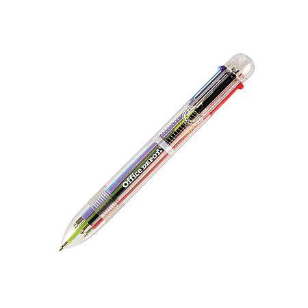 GoGoPo 6 colour Ink Pen colours multiple school ballpoint pens Office 