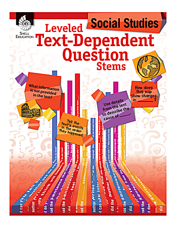 Shell Education Leveled Text-Dependent Question Stems: Social
