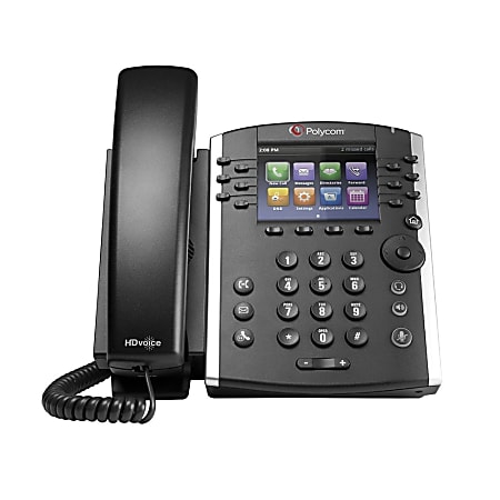 Polycom® VVX® 411 12-Line VoIP Phone, PY-2200-48450-025