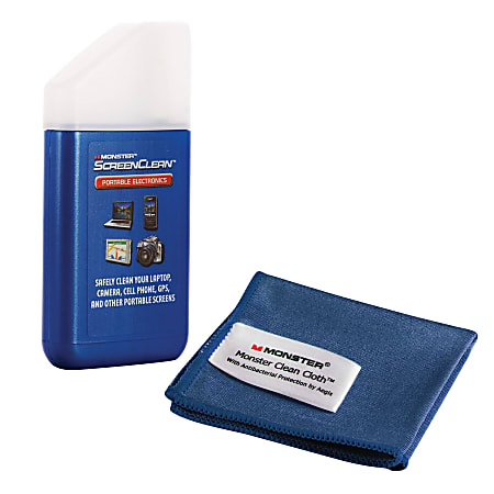 Monster® ScreenClean™ For Electronic Displays, 45Ml