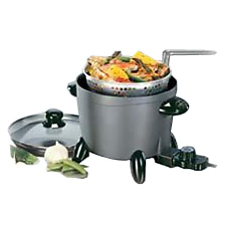 Presto CoolDaddy 2.01 Quart Deep Fryer Black - Office Depot